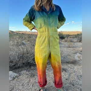 RAINBOW Hand Dyed Coveralls